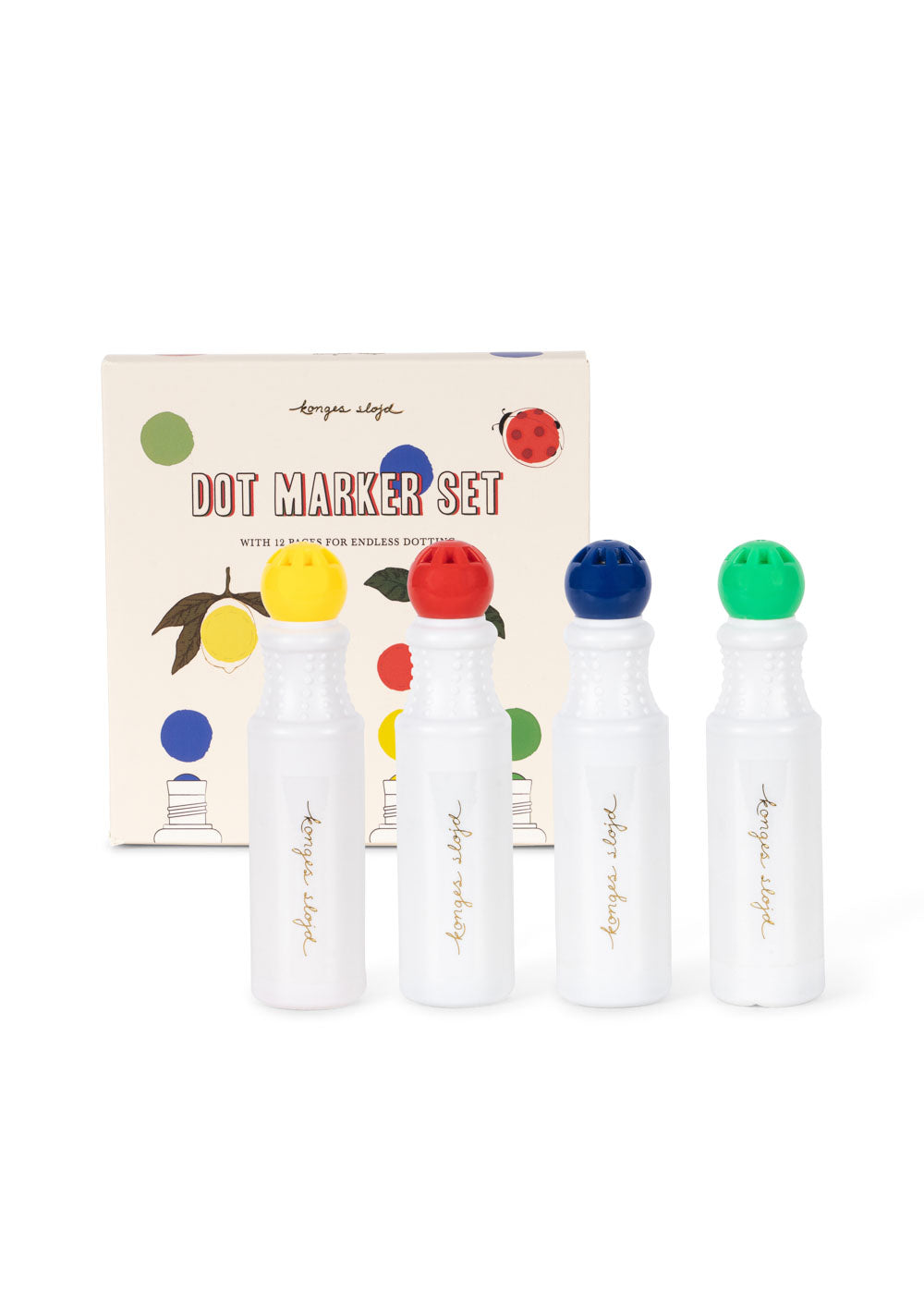 Set de Marcadores de Puntos con Libro de dibujo