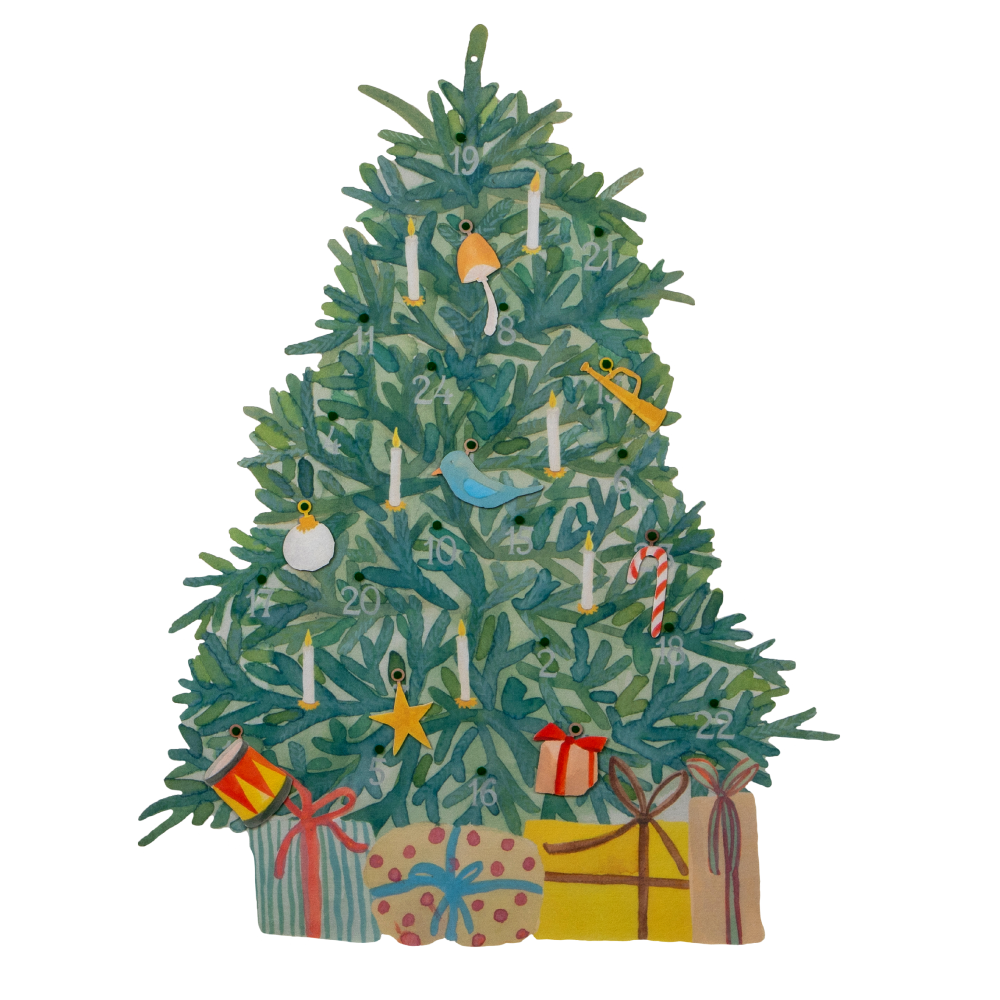 Árbol de navidad de Fieltro