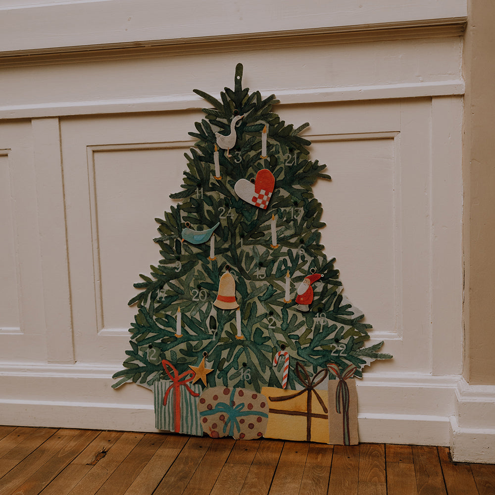 Árbol de navidad de Fieltro