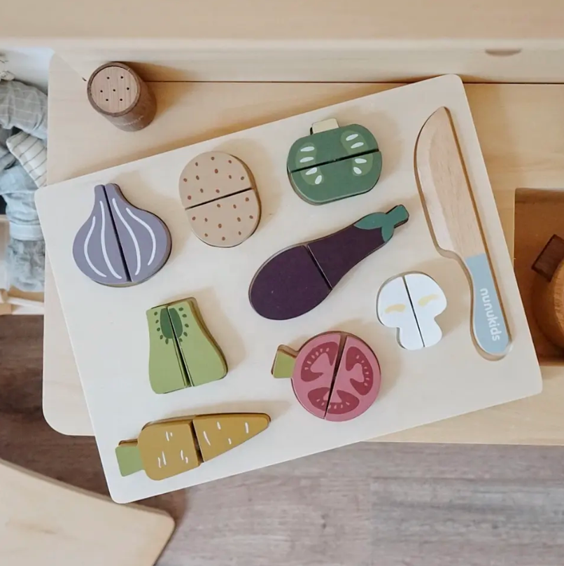 Verduras Montessori