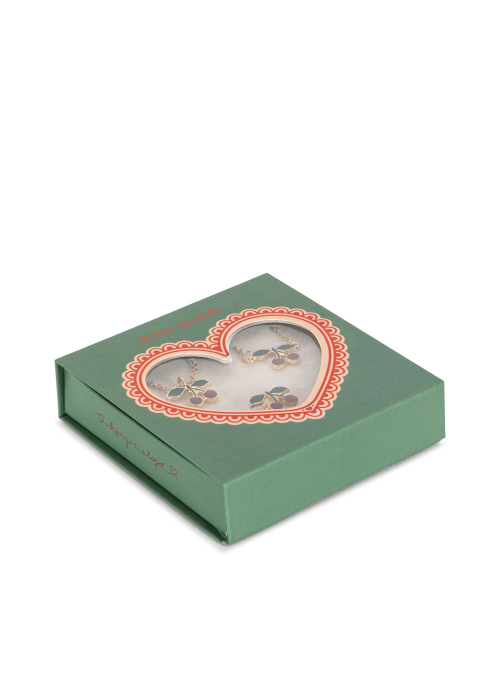 Juego de Joyería de Cerezas