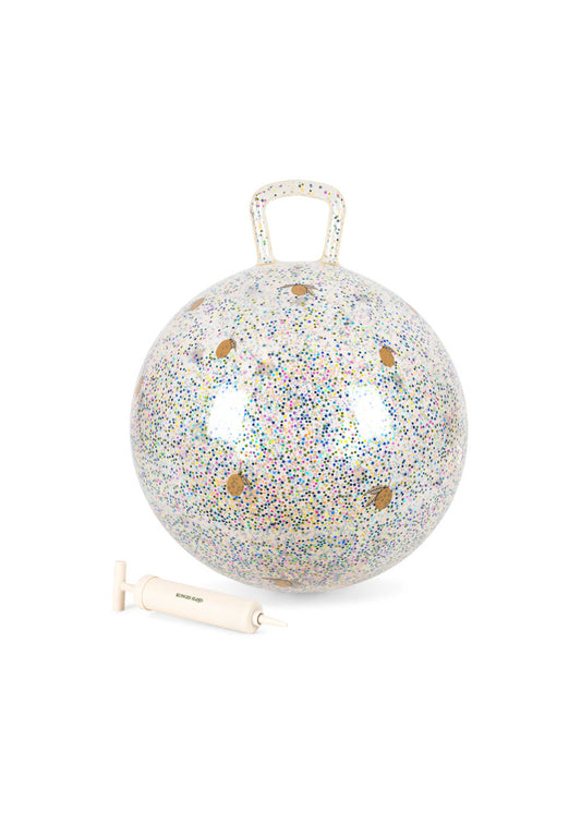 Pelota para brincar glitter